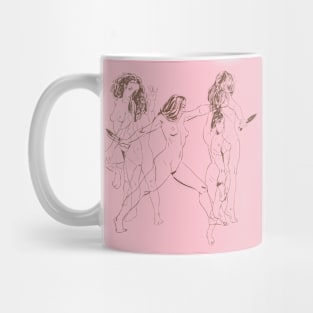 Trio Women sketches #2 Mug